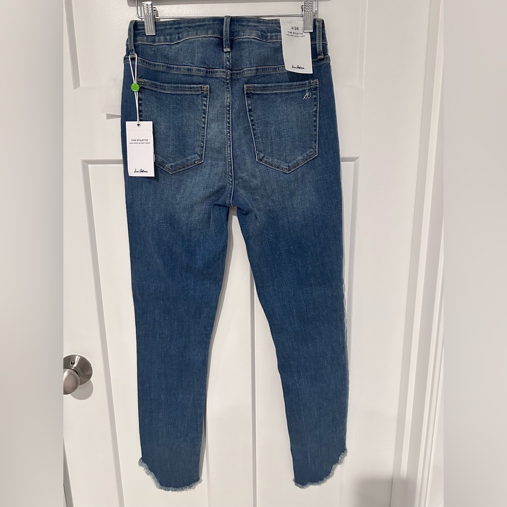 Sam Edelman Stiletto High Rise Skinny Crop